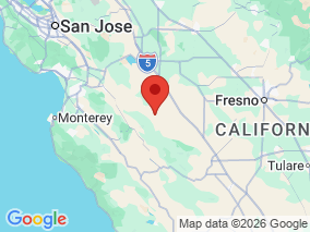 Map of Site Report: Panoche Valley, United States of America